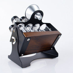 Ensemble de tubes de rangement pour grains de café 4Barista