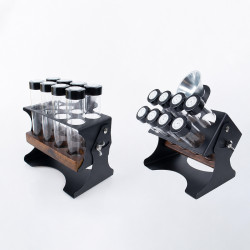 Ensemble de tubes de rangement pour grains de café 4Barista