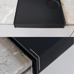 Tapis sous tamper et porte-filtre 4Barista - coin carré