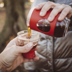 Cafetière Cafflano Go-Brew - noire