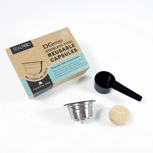 1 x Capsule en acier inoxydable SEALPOD pour Dolce Gusto ®