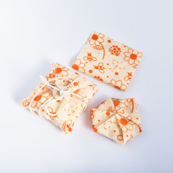Toiles cirées EcoTree - lot de 3 pcs (S+M+L)