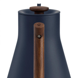 Fellow Stagg EKG PRO stone blue + walnut | Bouilloire électrique Gooseneck
