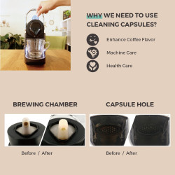 Capsules de nettoyage pour Nespresso (10 pcs) Sealpod