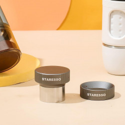 Tamper + entonnoir de dosage magnétique | Staresso / Mini