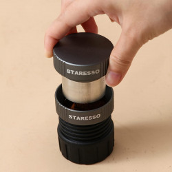 Tamper + entonnoir de dosage magnétique | Staresso / Mini