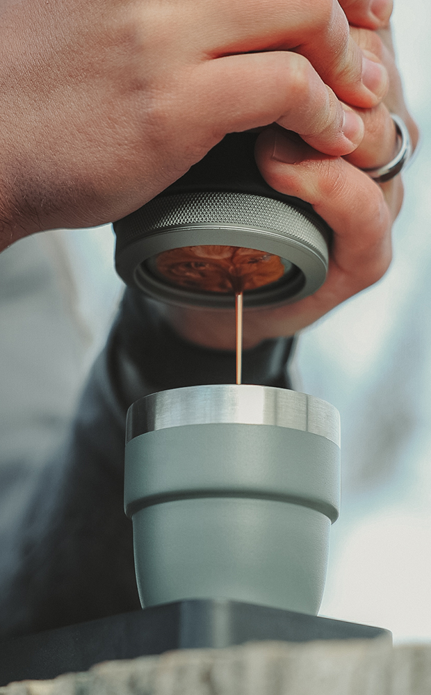 Machine à café de voyage