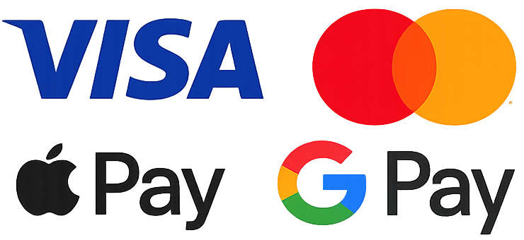 Paiement par carte (GoPay) / Apple Pay / Google Pay
